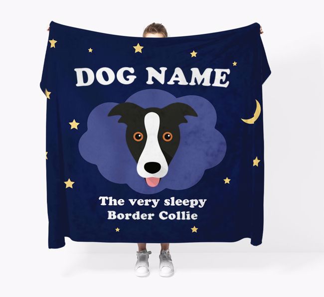 The Very Sleepy...: - Personalized {breedFullName} Throw Blanket